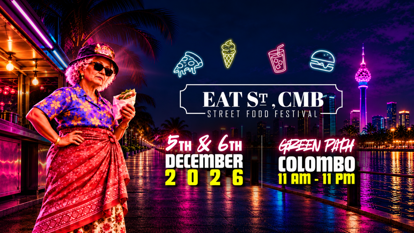 Eat Street Colombo Festival Hero